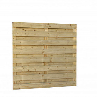 Jumboscherm geschaafd vuren 18-plank 180x180 cm recht