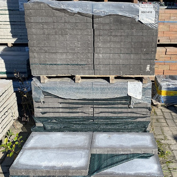 Restpartij Almere: ca. 61m2 Demiton Extra XS 30x60x5 cm Coal