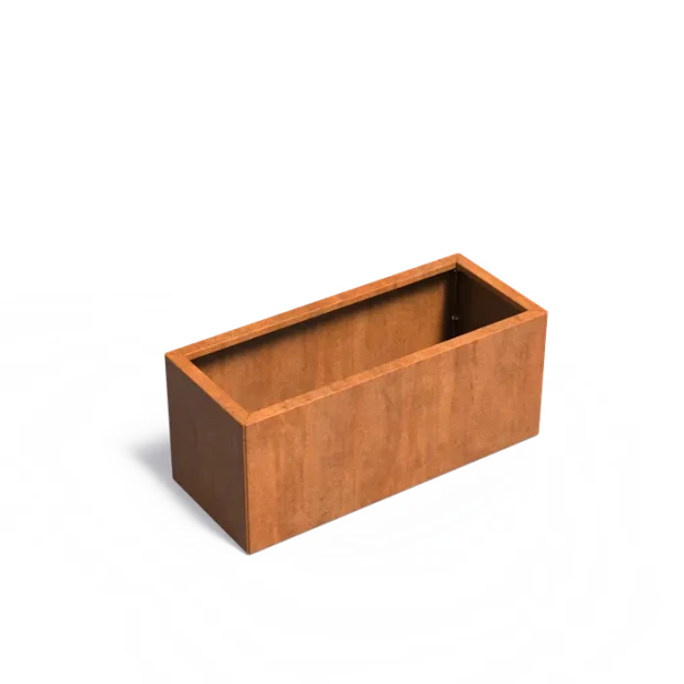 Plantenbak Carrez Connect zonder bodem Cortenstaal 120x50x50 cm