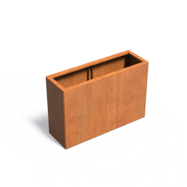 Plantenbak Carrez Connect zonder bodem Cortenstaal 120x40x80 cm
