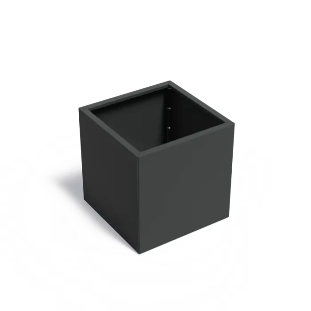 Plantenbak Carrez Connect zonder bodem gecoat staal 80x80x80 cm
