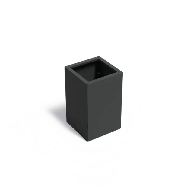 Plantenbak Carrez Connect zonder bodem gecoat staal 50x50x80 cm