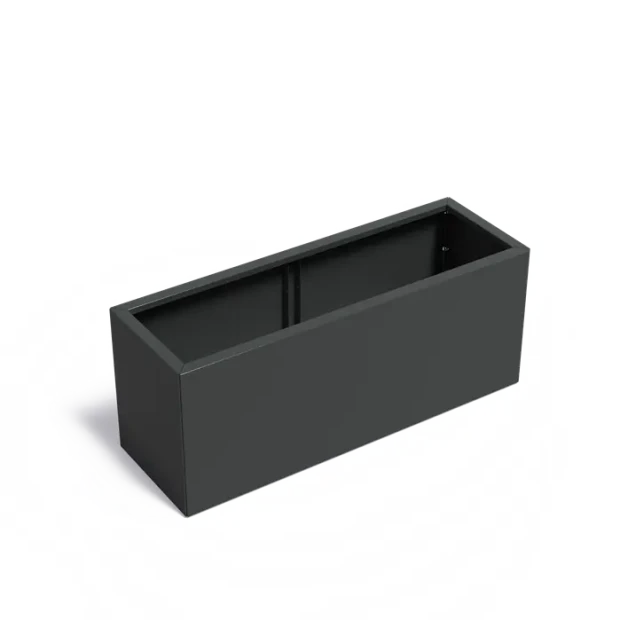 Plantenbak Carrez Connect zonder bodem gecoat staal 150x50x60 cm