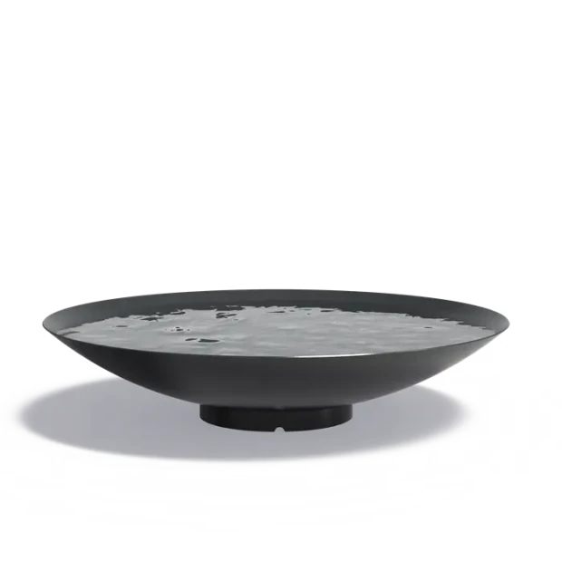 Waterschaal antraciet gecoat staal 4 mm 150x31 cm
