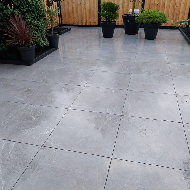 GeoCeramica Starter 75x75x4 cm Tempo Dark Matt