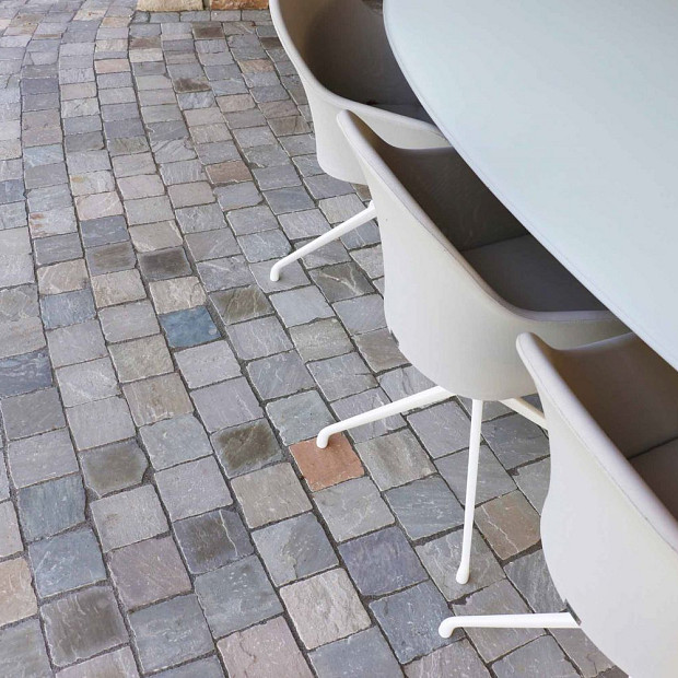 Kasseien Kandla Grey Bekapt 14x14x5-7 cm