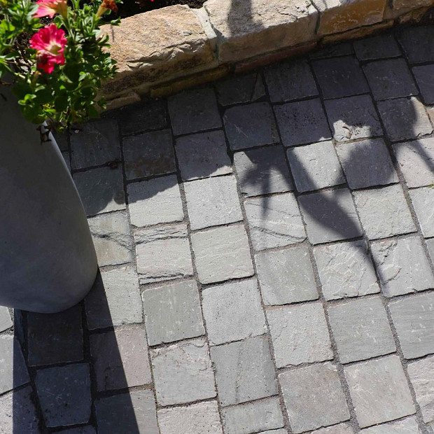 Kasseien Kandla Grey Bekapt 14x14x5-7 cm