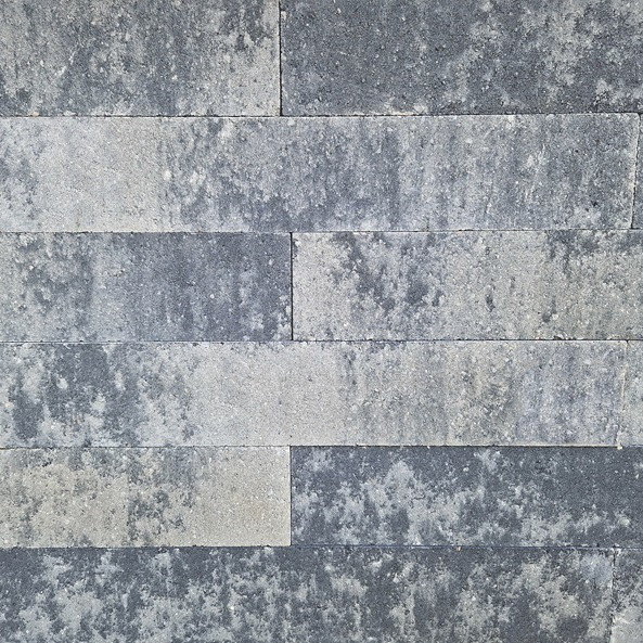 Linia Palissade 60x10x10 cm Strak Grijs/Antraciet