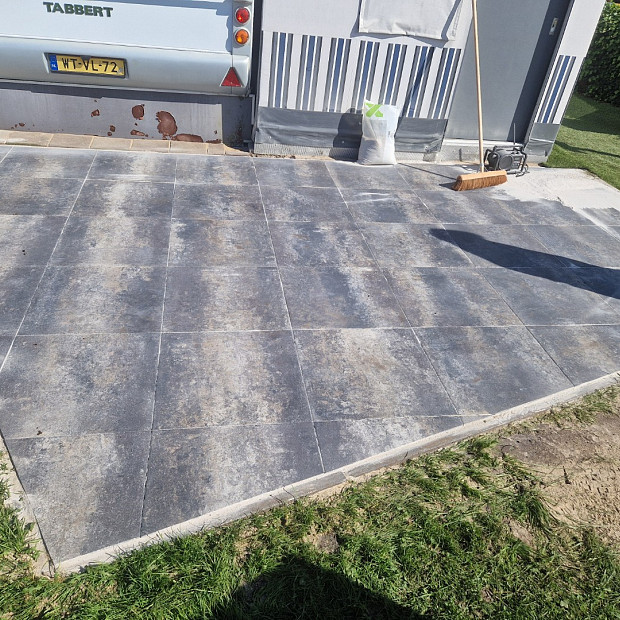 Budget Terrastegel 60x60x4 cm Icey Blue