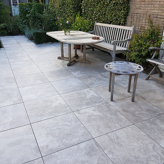 GeoCeramica 60x60x4 cm Marmostone Grey