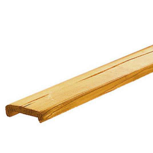 Afdeklat met sponning (5,2 cm) geschaafd vuren 1,9x7x181,5 cm