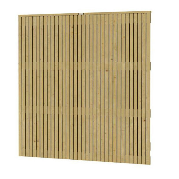 Tuinscherm Elan 180 Excellent geschaafd vurenhout 180x180 cm verticaal