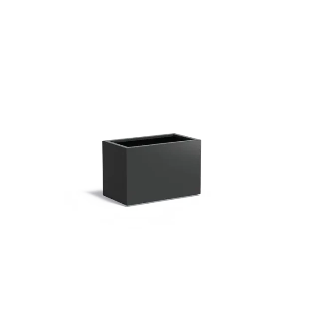 Plantenbak Carrez met bodem aluminium 90x50x60 cm