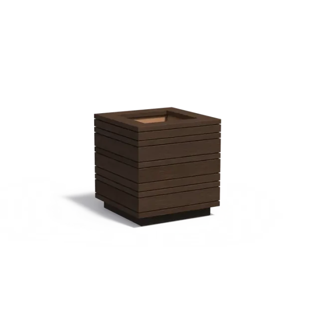 Plantenbak Bandu bamboe 80x80x85 cm