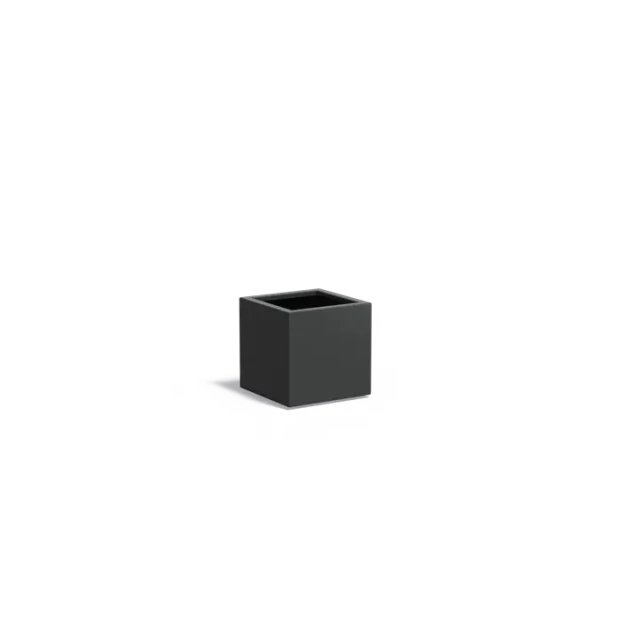 Plantenbak Carrez met bodem aluminium 50x50x50 cm