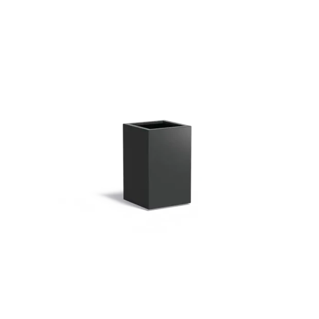 Plantenbak Carrez met bodem aluminium 50x50x80 cm