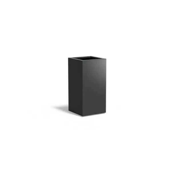 Plantenbak Carrez met bodem aluminium 50x50x100 cm