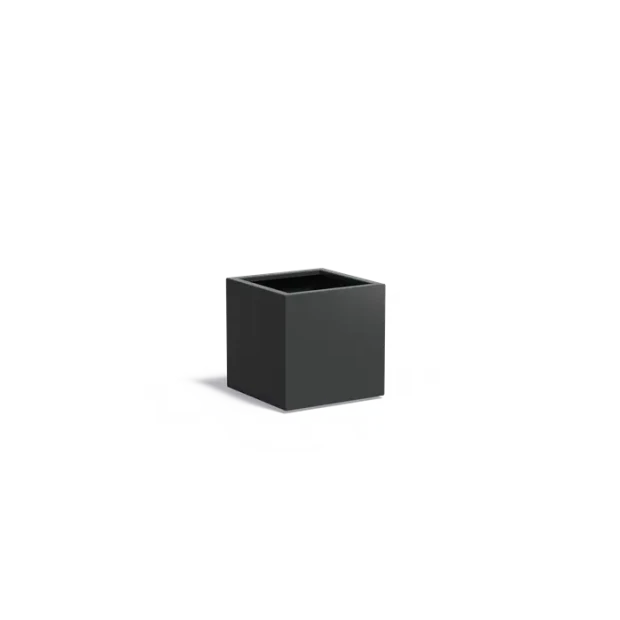 Plantenbak Carrez met bodem aluminium 60x60x60 cm