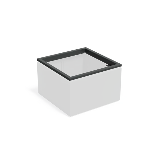 Carrez in-lite Ready aluminium opzetrand voor verlichting 100x100x9,1 cm