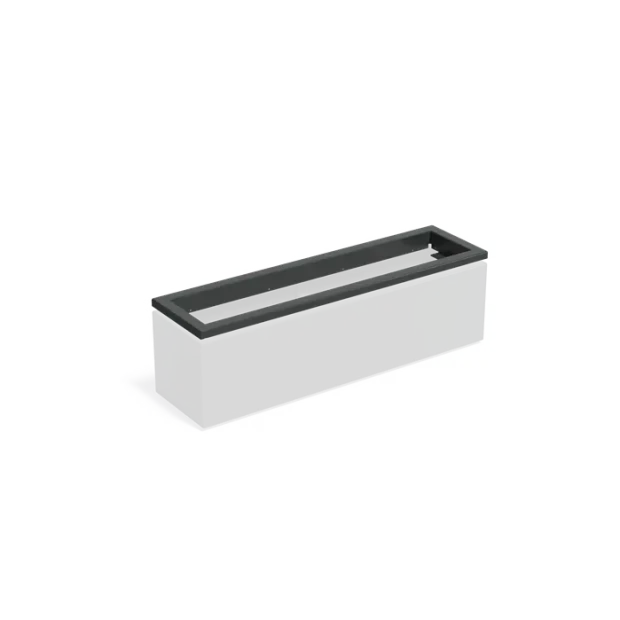 Carrez in-lite Ready aluminium opzetrand voor verlichting 150x40x9,1 cm