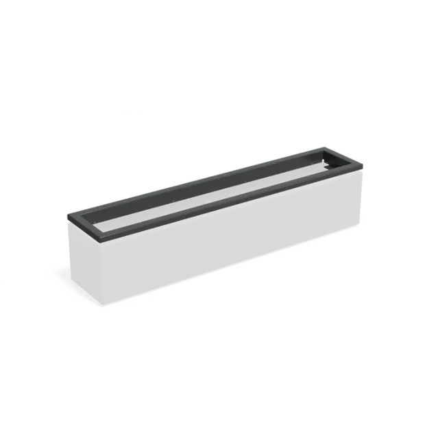 Carrez in-lite Ready aluminium opzetrand voor verlichtng 200x40x9,1 cm