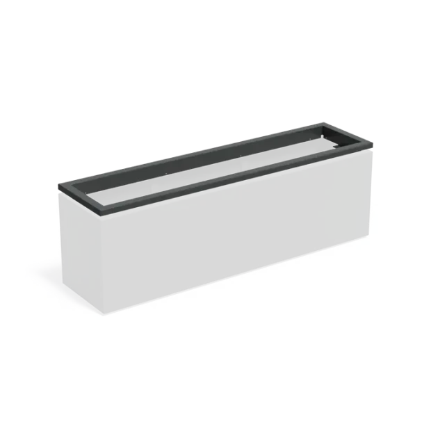 Carrez in-lite Ready aluminium opzetrand voor verlichtng 200x50x9,1 cm