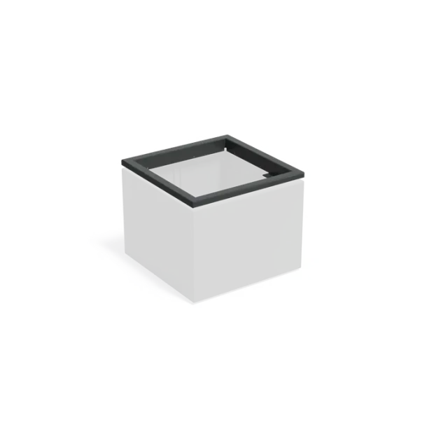 Carrez in-lite Ready aluminium opzetrand voor verlichting 80x80x9,1 cm