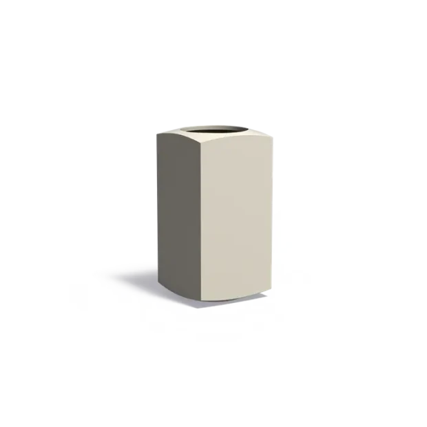 Plantenbak Nooa aluminium 50x50x100 cm