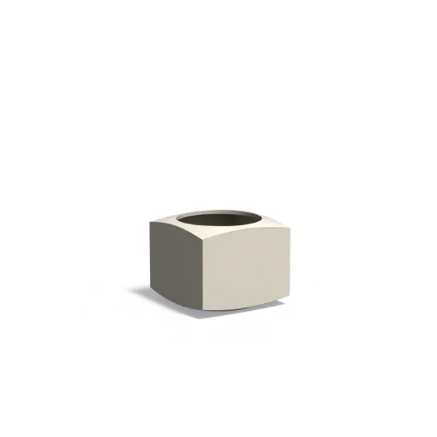 Plantenbak Nooa aluminium 60x60x50 cm