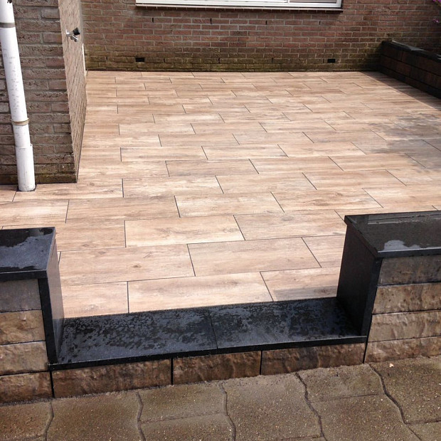 Restpartij (177m2) Edam: GeoCeramica® Timber 30x60x4 cm Tortera