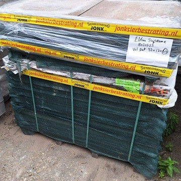 Restpartij Schagen: 10,43m2 Eliton Supreme Linea XXS 60x60x4 cm Kilimanjaro