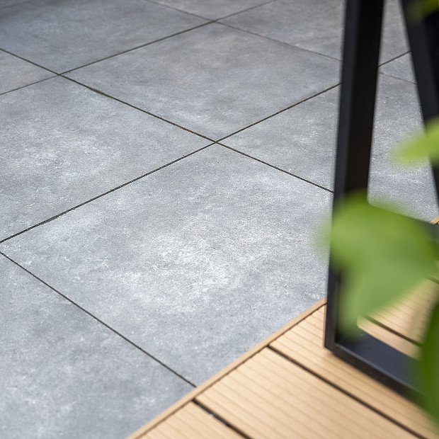 Cerasun 60x60x4 cm Cemento Antracite