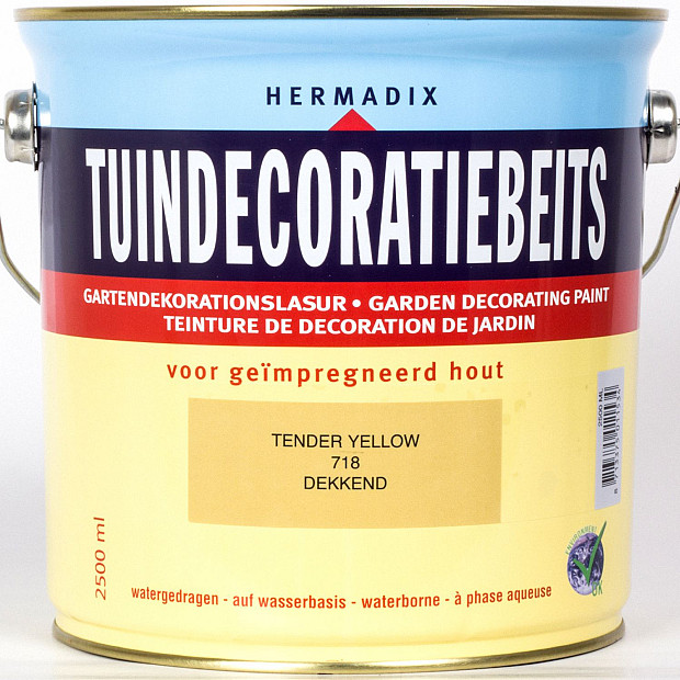 Tuindecoratiebeits 718 Tender Yellow - 2500 ml