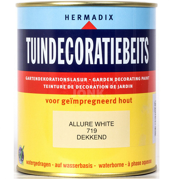 Tuindecoratiebeits 719 Allure White - 750 ml