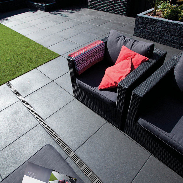 ACO Slimline Watergoot Aluminium