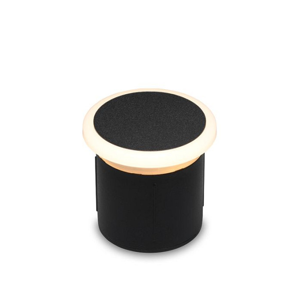 Outdoorpro+ Grondspot Nine Rondom Zwart