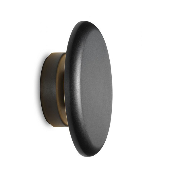 Outdoorpro+ Wandlamp Lousa Rondom Zwart