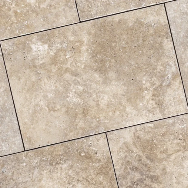 Travertino Autumn Honed Antique Romaans Verband