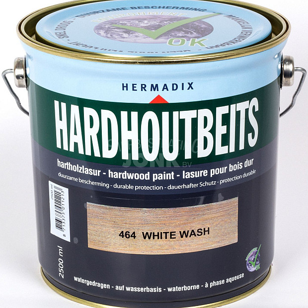 Hardhoutbeits 464 White Wash - 2500 ml