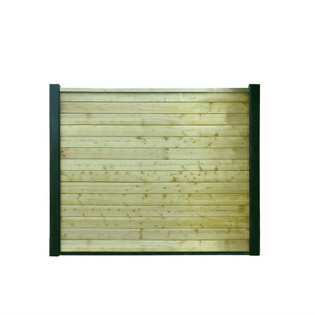 Betowood Schermdeel Vuren 224x185 cm, Geïmpregneerd