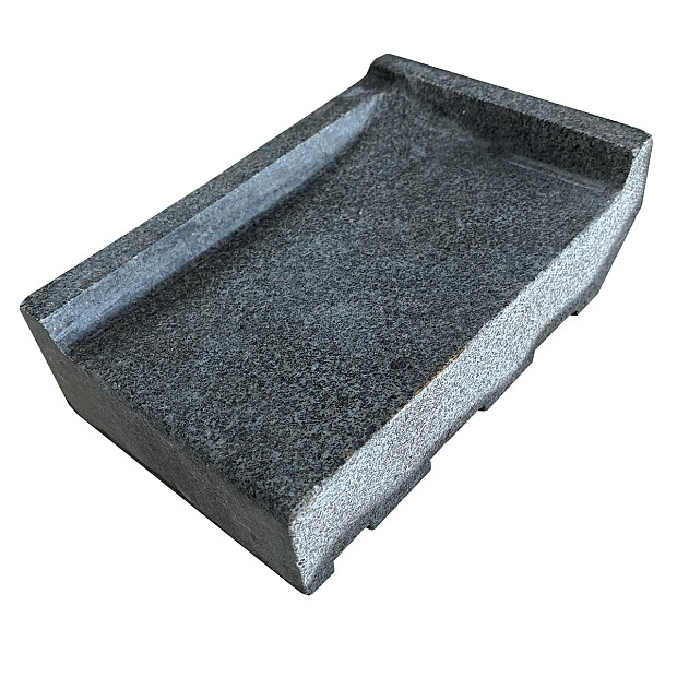 Raamdorpel Graniet 16x10,5 cm Gepolijst Eindstuk Dark Grey