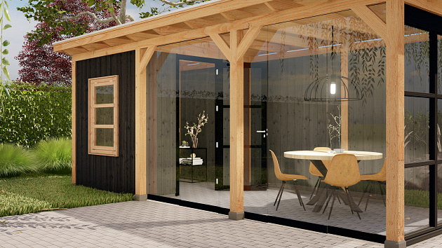 3673 buitenverblijf parijs   5940x2480 mm   onbehandeld zwart   close up