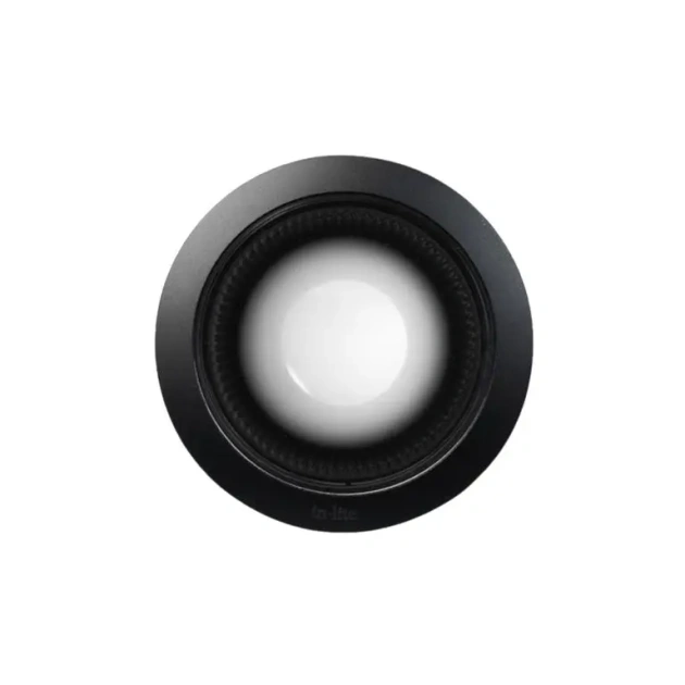 DOT grondspot Ø60 mm (met ring Ø68 cm) Black