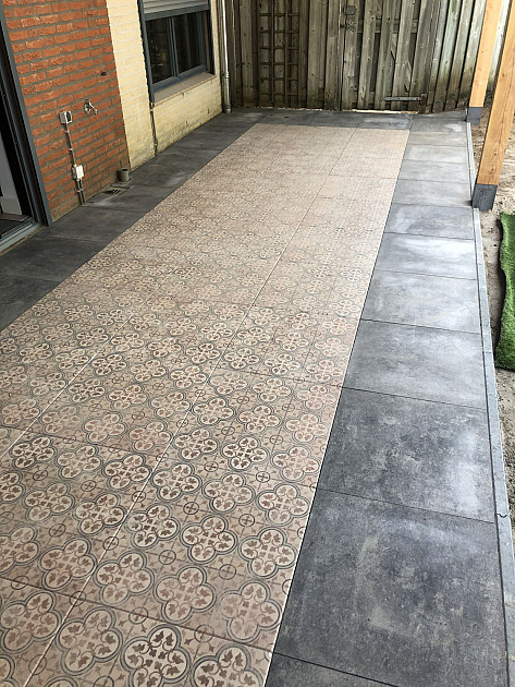 Outletpartij Edam: Designo Mosaic 60x60x3 cm Brown