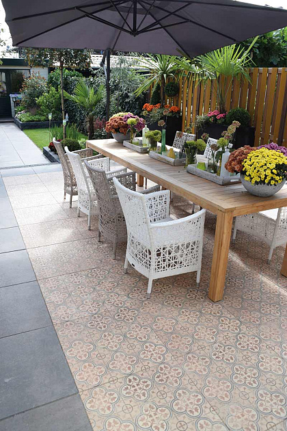 Outletpartij Edam: Designo Mosaic 60x60x3 cm Brown