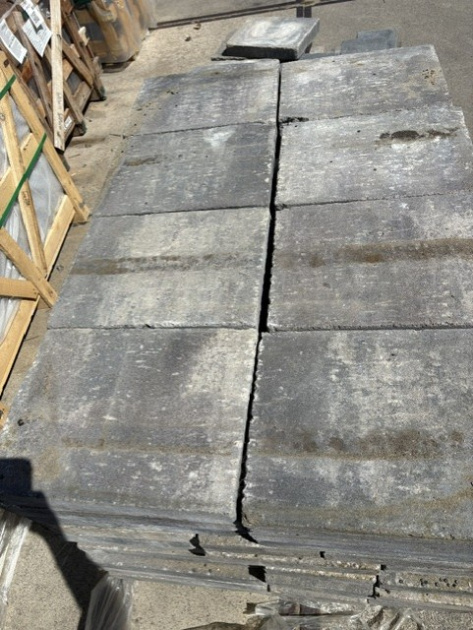 Restpartij Schagen: 9,6m2 Abbeystones Wildverband 6 cm Giallo