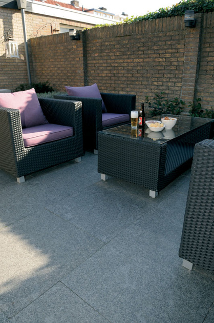 Restpartij Schagen: 10 stuks Basalt 60x60x3 cm Twilight