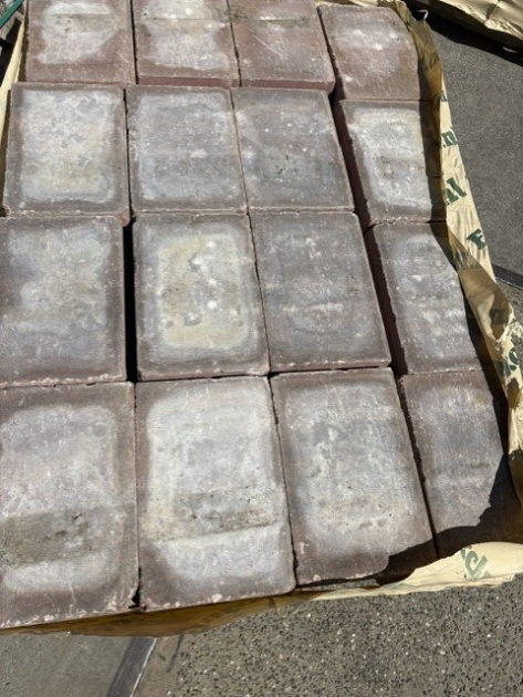 Restpartij Schagen: 5,4m2 Abbeystones 20x30x6cm avondzon
