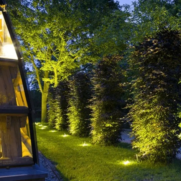LUNA grondspot Stainless Steel