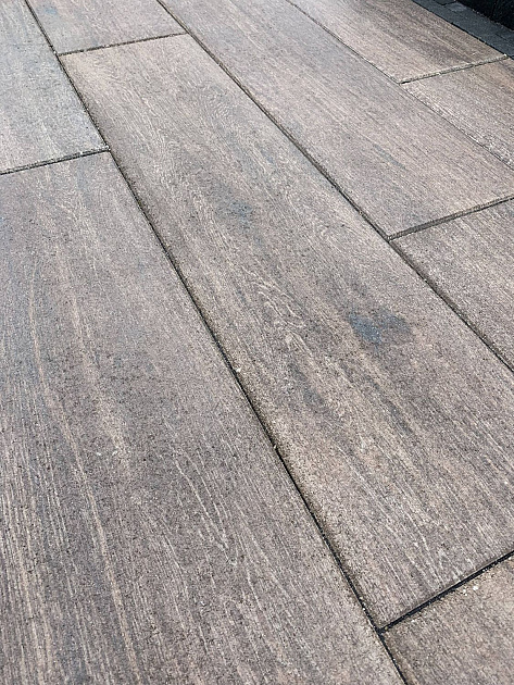 Restpartij Almere: 7,2 m2 GeoProArte Wood 30x120x6 cm Dark Oak